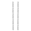 Thumbnail Image 1 of Geometric Drop Earrings 1/4 ct tw Diamonds Sterling Silver