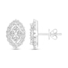 Thumbnail Image 2 of Diamond Earrings 1/2 ct tw 14K White Gold