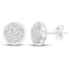 Thumbnail Image 0 of Diamond Earrings 1/2 ct tw Round-cut 14K White Gold