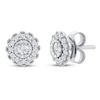 Thumbnail Image 0 of Diamond Earrings 1/4 ct tw Round-cut Sterling Silver