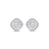 Thumbnail Image 2 of Diamonds Stud Earrings 1 ct tw 10K White Gold