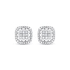 Thumbnail Image 1 of Diamond Stud Earrings 1/4 ct tw Sterling Silver