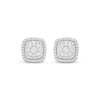 Thumbnail Image 1 of Diamond Stud Earrings 1/2 ct tw Sterling Silver