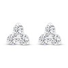 THE LEO Diamond Stud Earrings 1-1/5 ct tw 14K White Gold