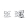 Thumbnail Image 1 of Diamond Stud Earrings 1/4 ct tw 10K White Gold