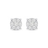 Thumbnail Image 2 of Diamond Fashion Stud Earrings 1 ct tw 10K White Gold