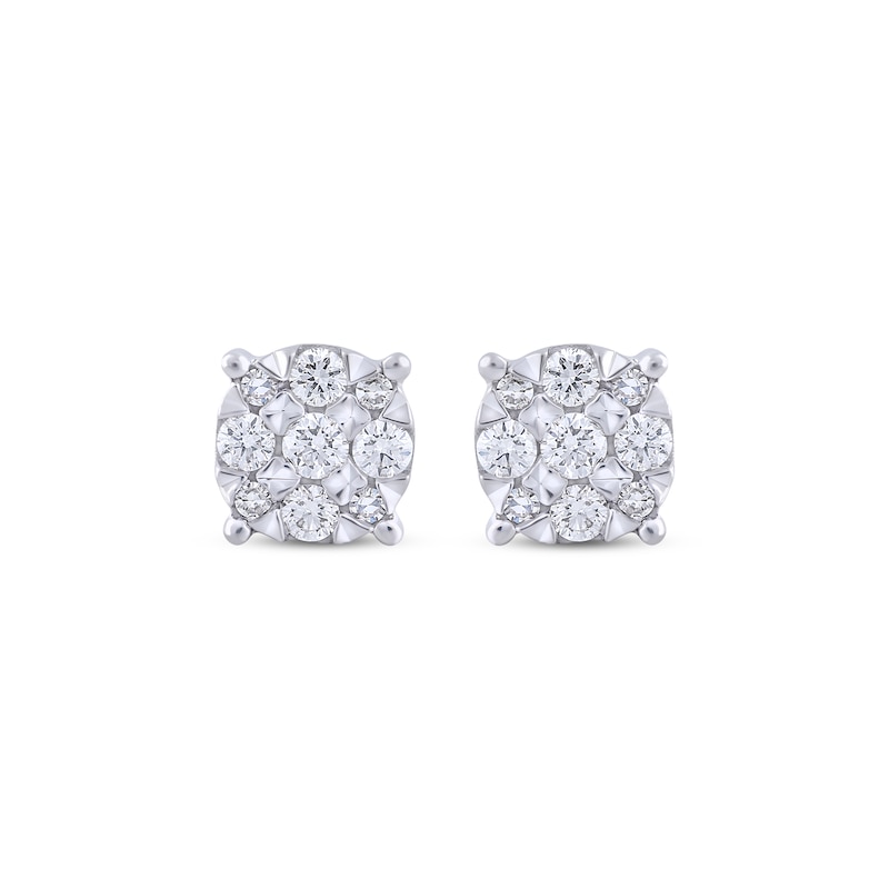 Diamond Stud Earrings 1/3 ct tw 10K Yellow Gold