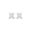 Thumbnail Image 1 of Diamond Stud Earrings 1/3 ct tw 10K White Gold