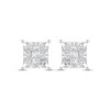 Thumbnail Image 2 of Diamond Stud Earrings 3/4 ct tw 10K White Gold