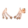 Thumbnail Image 1 of Le Vian Diamond Earrings 3/8 ct tw 14K Strawberry Gold