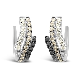 Le Vian Diamond Earrings 7/8 ct tw 14K Vanilla Gold