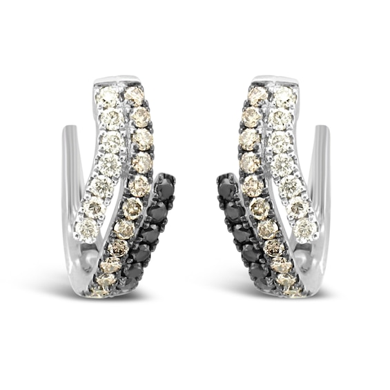 Le Vian Diamond Earrings 7/8 ct tw 14K Vanilla Gold
