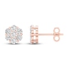 Thumbnail Image 1 of Diamond Fashion Earrings 1/3 ct tw Round-cut 10K Rose Gold