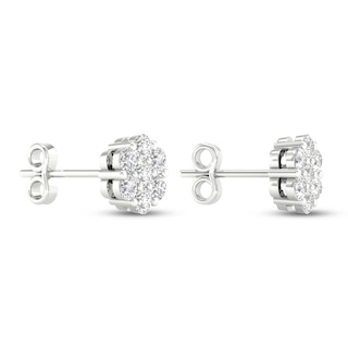Diamond Fashion Earrings 1/3 ct tw Round-cut 10K White Gold | Kay