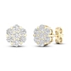 Thumbnail Image 1 of Diamond Fashion Earrings 1/3 ct tw Round-cut 10K Yellow Gold