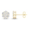 Thumbnail Image 2 of Diamond Fashion Earrings 1/3 ct tw Round-cut 10K Yellow Gold