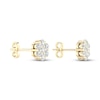Thumbnail Image 4 of Diamond Fashion Earrings 1/3 ct tw Round-cut 10K Yellow Gold