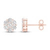 Thumbnail Image 1 of Diamond Fashion Earrings 1/4 ct tw Round-cut 10K Rose Gold