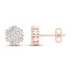 Thumbnail Image 2 of Diamond Fashion Earrings 1/4 ct tw Round-cut 10K Rose Gold