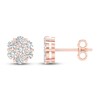 Thumbnail Image 1 of Diamond Fashion Earrings 1/4 ct tw Round-cut 10K Rose Gold