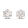 Thumbnail Image 3 of Diamond Fashion Earrings 1/4 ct tw Round-cut 10K Rose Gold
