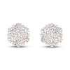 Thumbnail Image 2 of Diamond Fashion Earrings 1/4 ct tw Round-cut 10K Rose Gold