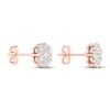 Thumbnail Image 3 of Diamond Fashion Earrings 1/4 ct tw Round-cut 10K Rose Gold
