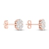 Thumbnail Image 4 of Diamond Fashion Earrings 1/4 ct tw Round-cut 10K Rose Gold