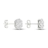 Thumbnail Image 4 of Diamond Fashion Earrings 1/4 ct tw Round-cut 10K White Gold