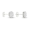 Thumbnail Image 3 of Diamond Fashion Earrings 1/4 ct tw Round-cut 10K White Gold