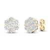 Thumbnail Image 0 of Diamond Fashion Earrings 1/4 ct tw Round-cut 10K Yellow Gold