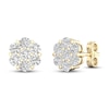 Thumbnail Image 1 of Diamond Fashion Earrings 1/4 ct tw Round-cut 10K Yellow Gold