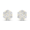 Thumbnail Image 2 of Diamond Fashion Earrings 1/4 ct tw Round-cut 10K Yellow Gold