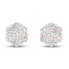 Thumbnail Image 3 of Diamond Fashion Earrings 1/5 ct tw Round-cut 10K Rose Gold
