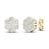 Thumbnail Image 1 of Diamond Fashion Earrings 1/5 ct tw Round-cut 10K Yellow Gold