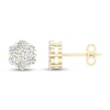 Thumbnail Image 2 of Diamond Fashion Earrings 1/5 ct tw Round-cut 10K Yellow Gold