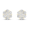 Thumbnail Image 2 of Diamond Fashion Earrings 1/5 ct tw Round-cut 10K Yellow Gold