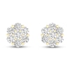 Thumbnail Image 3 of Diamond Fashion Earrings 1/5 ct tw Round-cut 10K Yellow Gold