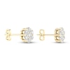 Thumbnail Image 3 of Diamond Fashion Earrings 1/5 ct tw Round-cut 10K Yellow Gold