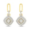 Diamond Earrings 3/8 ct tw Round-cut 10K Yellow Gold