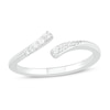 Thumbnail Image 1 of Diamond Toe Ring 10K White Gold