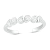 Thumbnail Image 1 of Diamond Teardrop Toe Ring 1/8 ct tw 10K White Gold