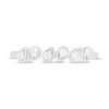 Thumbnail Image 2 of Diamond Teardrop Toe Ring 1/8 ct tw 10K White Gold