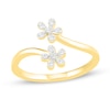 Thumbnail Image 0 of Diamond Flower Toe Ring 10K Yellow Gold