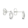 Thumbnail Image 4 of Diamond Pear Earrings 1/15 ct tw Round-Cut 10K White Gold
