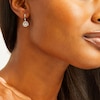 Thumbnail Image 3 of Unstoppable Love Diamond Halo Earrings 1/2 ct tw Round-Cut 10K White Gold