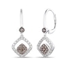 Thumbnail Image 1 of Le Vian Diamond Dangle Earrings 1/2 ct tw 14K Vanilla Gold