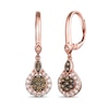 Thumbnail Image 1 of Le Vian Diamond Dangle Earrings 1/2 ct tw 14K Strawberry Gold