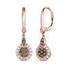 Thumbnail Image 0 of Le Vian Diamond Dangle Earrings 1/2 ct tw 14K Strawberry Gold