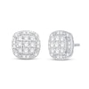 Thumbnail Image 1 of Diamond Stud Earrings 1/4 ct tw Round-Cut 10K White Gold